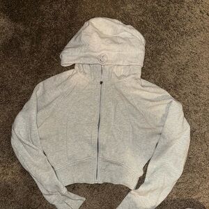 Lululemon cropped scuba hoodie